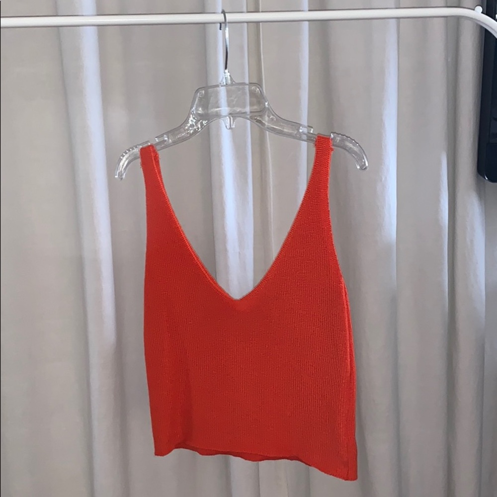 Orange top
